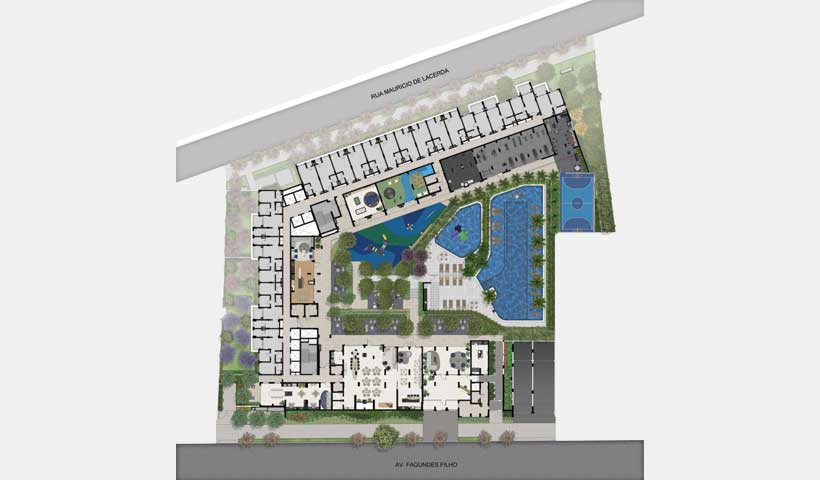 Blue Marine Home Resort - Planta 1