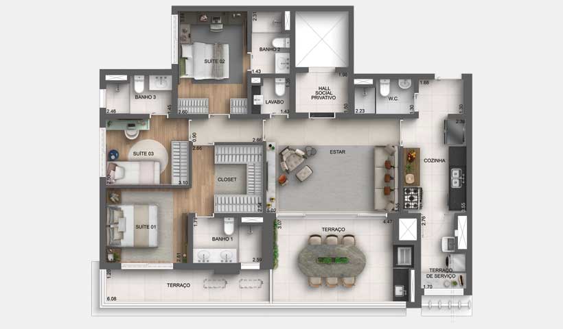 Casa Nacional Eztec - Planta 2