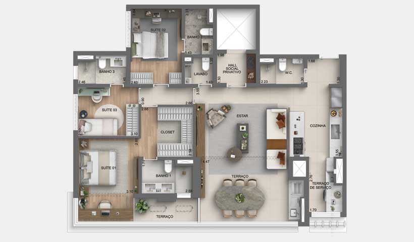 Casa Nacional Eztec - Planta 4