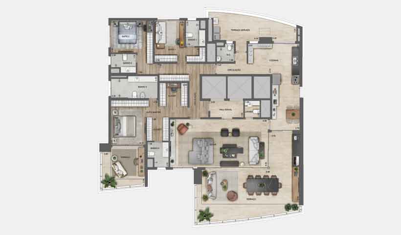 Lindenberg Ibirapuera - Planta 2